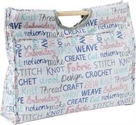 Knitting Bag, Words Design